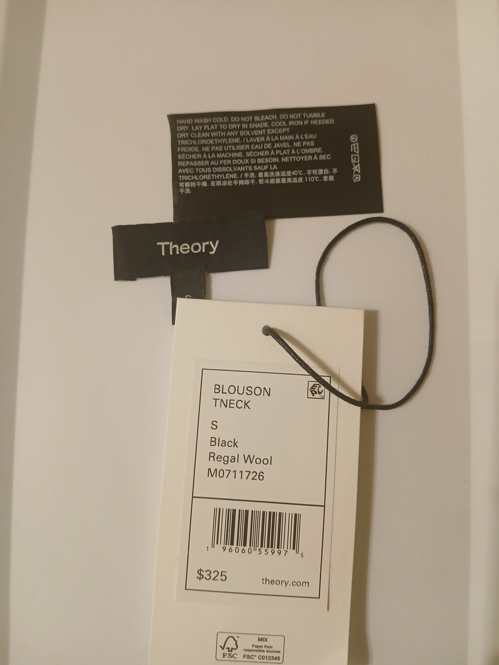 Theory Regal Wool - Picture 8 of 8
